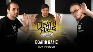 Death Roads: All Stars | Board Game | Playthrough