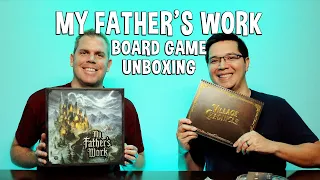 Unboxing My Father's Work - Mad Scientist Themed Board Game