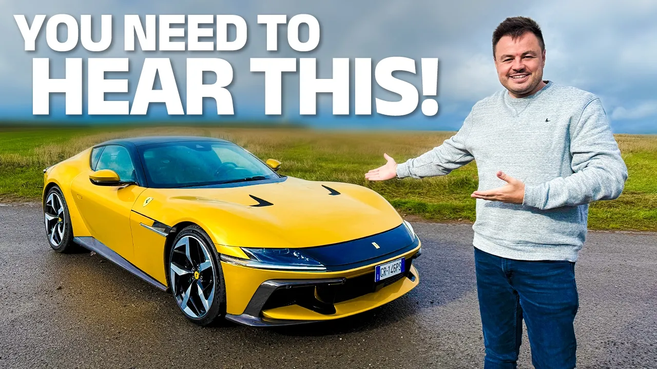 Ferrari 12 Cilindri review (inc. V12 exhaust sound)