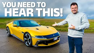 Ferrari 12 Cilindri review (inc. V12 exhaust sound)