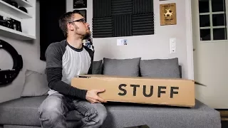 THROWING A BOX THAT HAD STUFF IN IT!