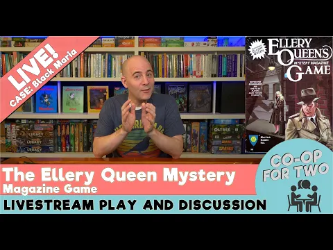Ellery Queen Mystery Magazine Game - "Black Maria" case - Playthrough