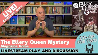 Ellery Queen Mystery Magazine Game - "Black Maria" case - Playthrough