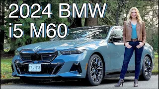 2024 BMW i5 M60 review // What do you think of this interior?