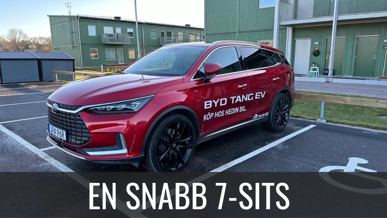 BYD Tang EV - Provkörning | Elbilsmagasinet