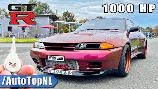 1000HP NISSAN GTR R32 | REVIEW on AUTOBAHN [NO SPEED LIMIT] by AutoTopNL