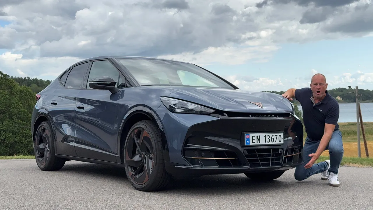 Test av Cupra Tavascan VZ: Er den like rå som den ser ut?