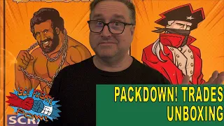 FIRST LOOK Packdown Trades Unboxing & Gameplay 100 GO.FIGHT.POW! Card & Dice Fighting Game