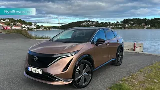Nissan Ariya 63kWt Advance - rekkevidde motorvei og ladetest