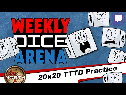 Dice Masters Weekly Dice Arena || 20x20 TTTD Practice (Round 2)