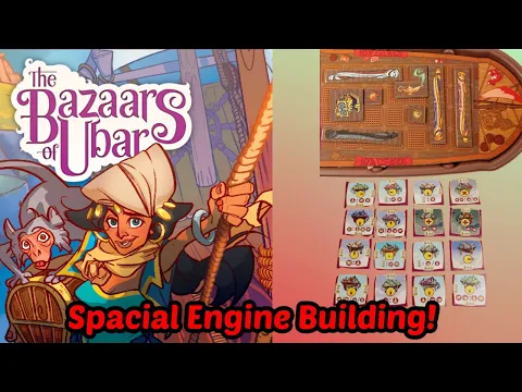 Bazaars of Ubar Review - Spacial Engine Building