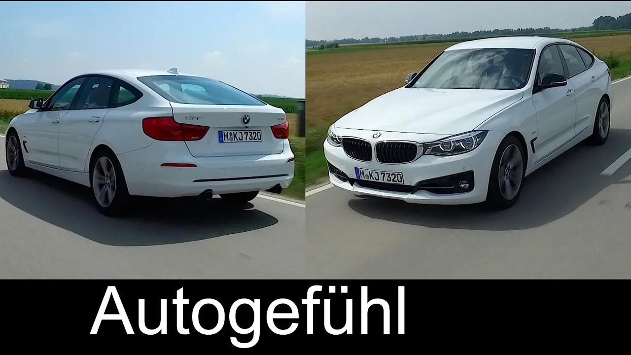 New BMW 3-Series GT 340i Gran Turismo neuer 3er GT Preview Exterior/Interior