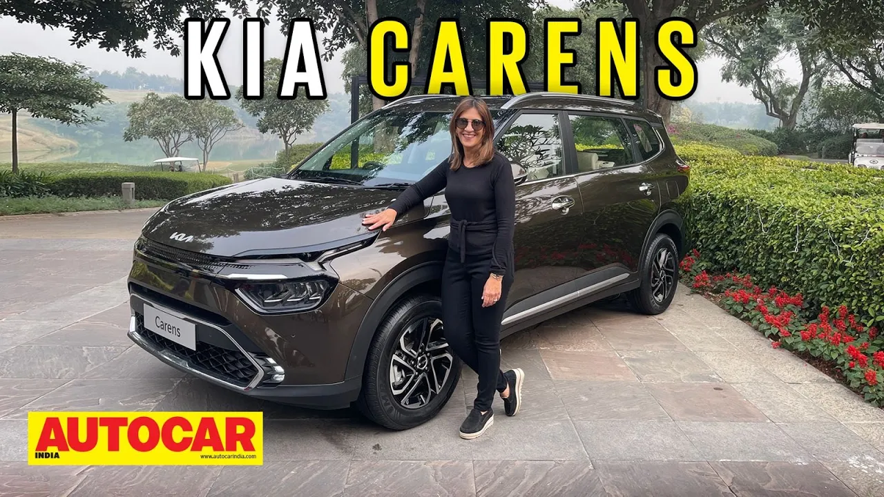2022 Kia Carens - Kia’s seven-seater Alcazar rival | Walkaround | Autocar India