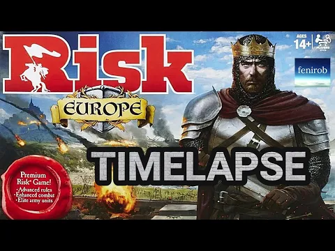 Risk: Europe Board Game | Timelapse