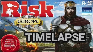 Risk: Europe Board Game | Timelapse