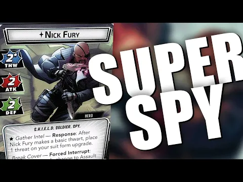 Marvel Champions Nick Fury vs Expert Thunderbolts Live Replay