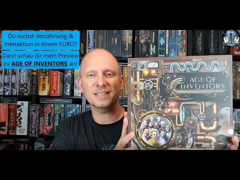 Kickstarter Preview: Verzahnung und Interaktion gesucht? Try AGE OF INVENTORS - Meeple Pug [deutsch]