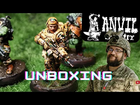 Anvil Industry Modern Special forces and Uncercover Operatives (Unboxing/Review)