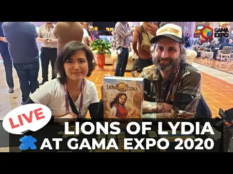 Lions of Lydia Board Game - Live at GAMA 2020