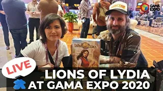 Lions of Lydia Board Game - Live at GAMA 2020
