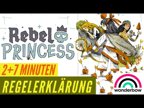 Rebel Princess Regeln Anleitung Regelvideo - Kartenspiel Stichspiel