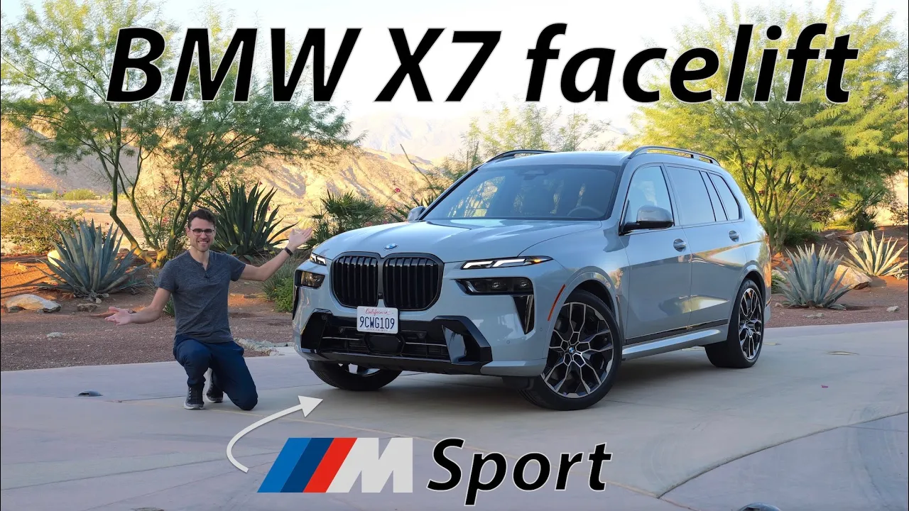 Best luxury SUV? BMW X7 facelift M Sport R6 40i driving REVIEW 2023