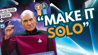 Star Trek: Captain's Chair | Solo Board Game Tutorial and Playthrough