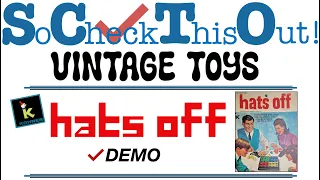 Kohner Hats Off vintage game - Retro toy Review and Demo