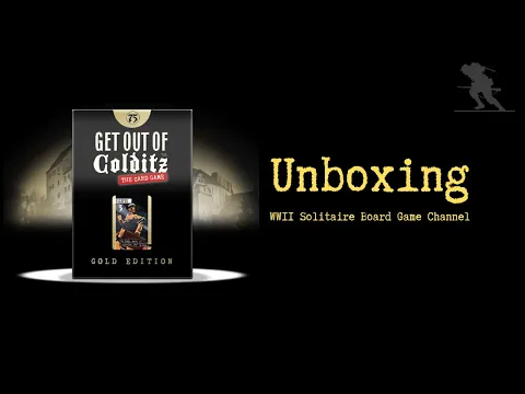 Get Out of Colditz: The Card Game - Unboxing