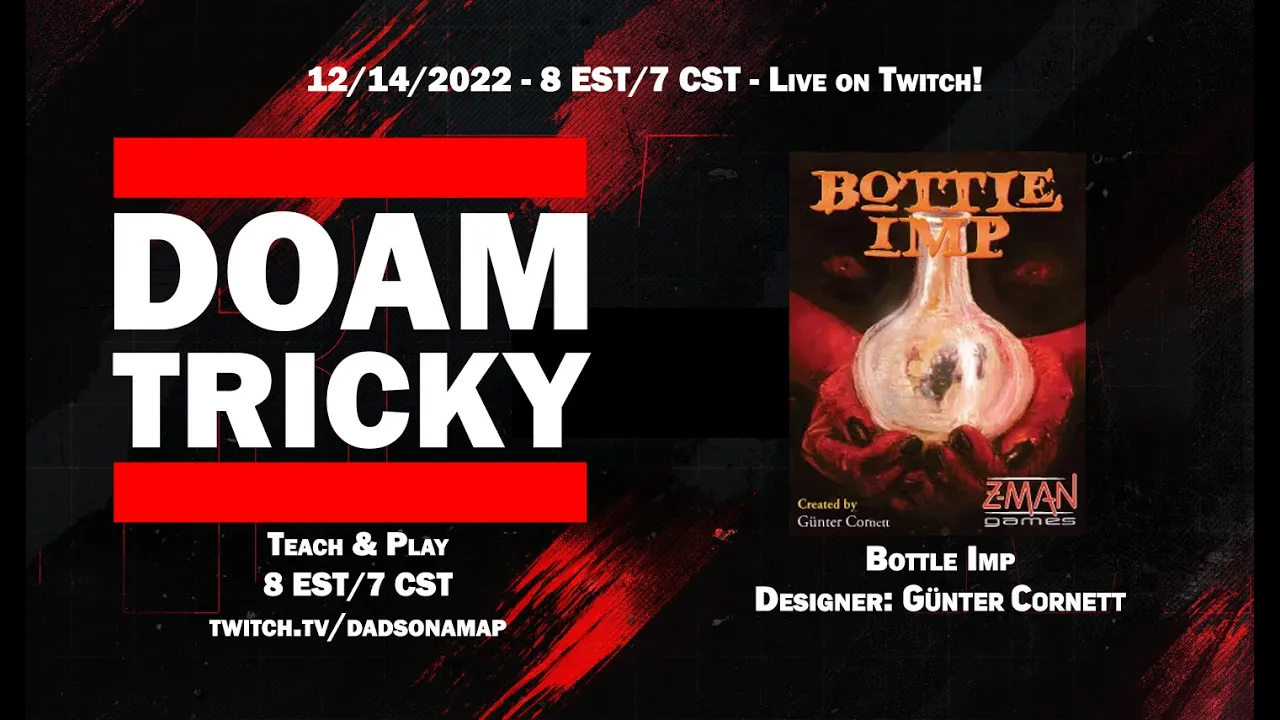 It's TRICKY: Bottle Imp Live Teach & Play