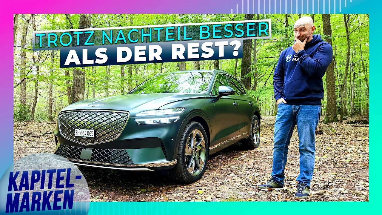 Genesis GV70 EV: Brillanter ELEKTRO mit einem Strategie FEHLER