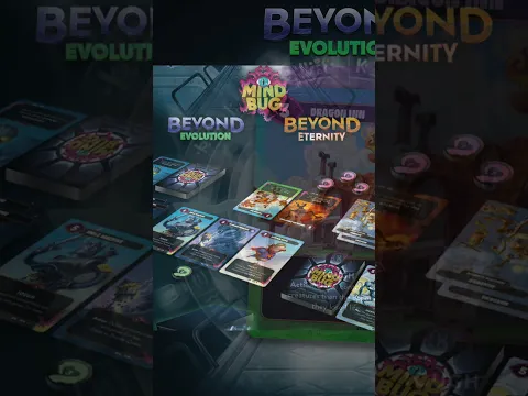 Mindbug (Best Card Game of 2022) Evolution & Eternity Expansions on Kickstarter Now! #shorts