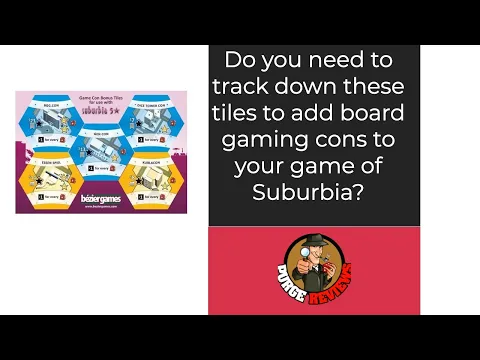 The Purge: #4683 Suburbia: Con Tiles: Needed Promos? Or just a cool addition?