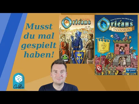 Musst du spielen! - Orleans Invasions - ein einzigartiges kooperatives Spiel - Regeln und Review 4K