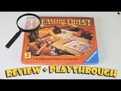Treasure Quest Board Game Review & Playthrough | Board Game Night