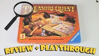Treasure Quest Board Game Review & Playthrough | Board Game Night