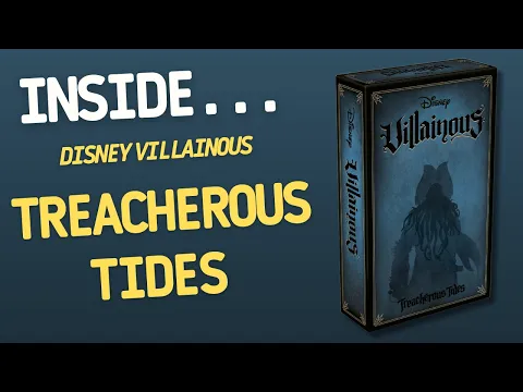 Disney Villainous Treacherous Tides | Inside with João Ricardo Ep818