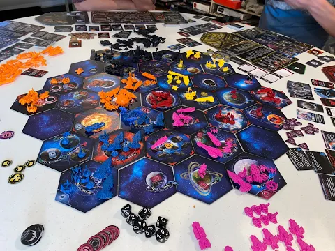 The Discriminating Gamer: Cody's Top Ten Spaceships on a Map Games (February 2025)