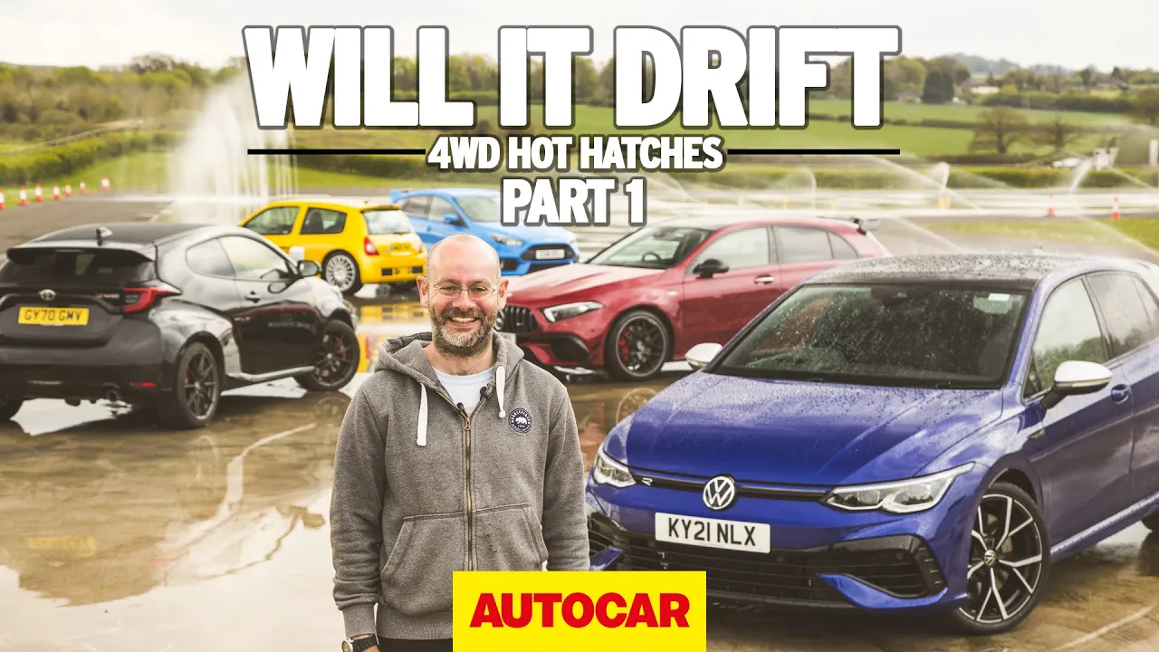 Will it drift? The Volkswagen Golf R | 4wd hot hatchbacks part 1 | Autocar