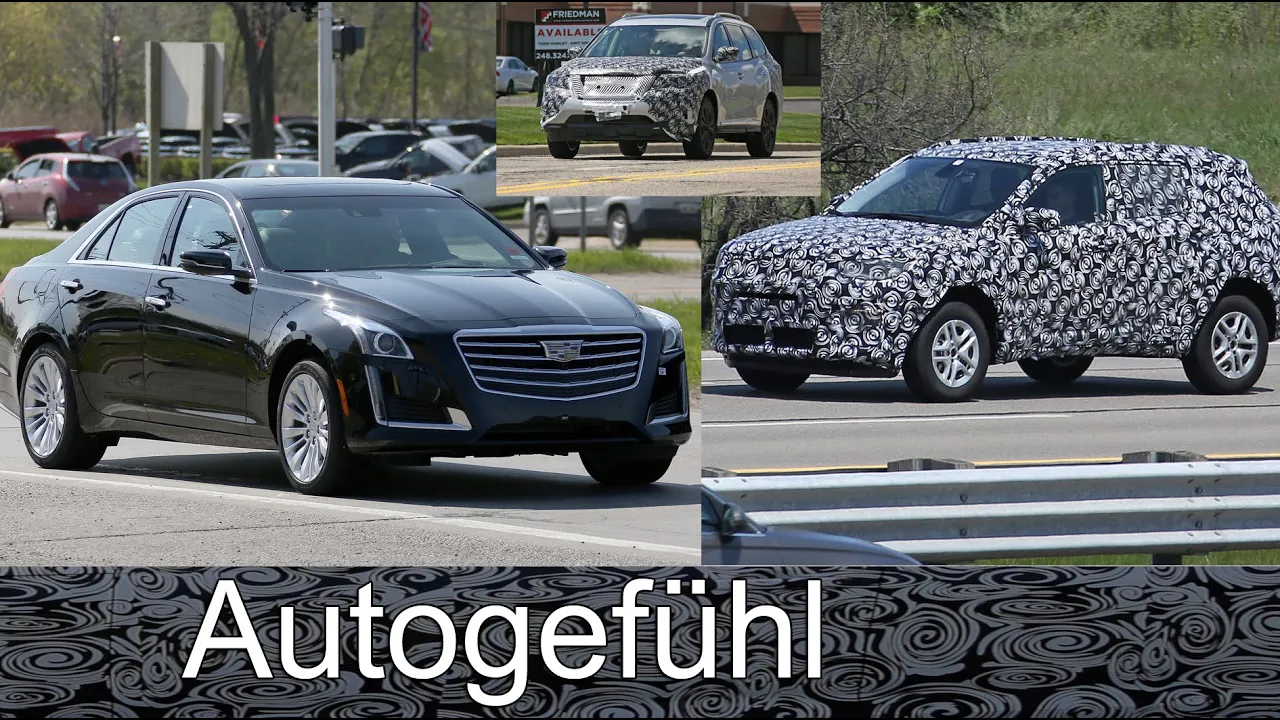 New developments: Jeep Compass all-new, Cadillac CTS Facelift, Nissan Pathfinder Facelift spy