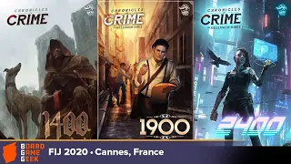 Chronicles of Crime: The Millennium Series — game preview at FIJ 2020 in Cannes