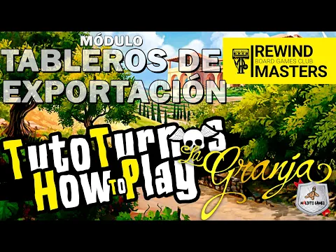 TutoTurnos - LA GRANJA | MOD. TABLEROS DE EXPORTACIÓN | EDICIÓN DELUXE (2023)