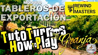 TutoTurnos - LA GRANJA | MOD. TABLEROS DE EXPORTACIÓN | EDICIÓN DELUXE (2023) 