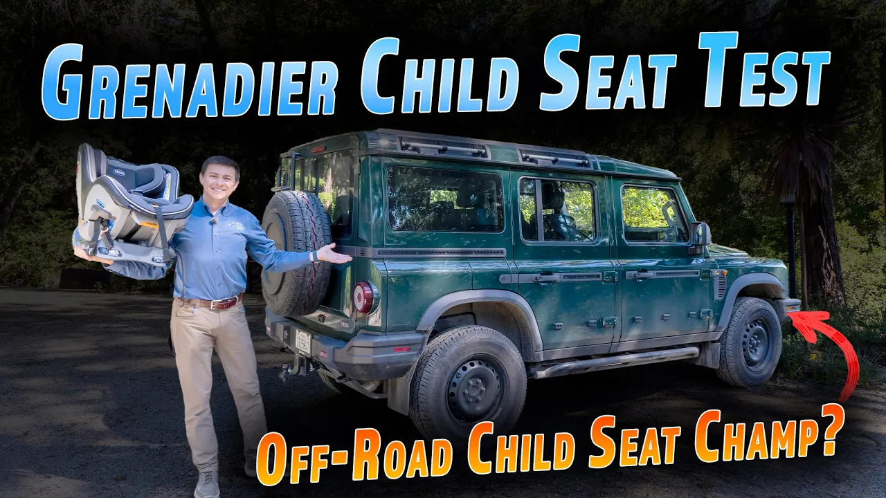 The 2024 Ineos Grenadier Is The Most Child Seat Friendly Off-Roader In America