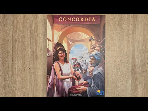 Concordia Board Game Unboxing #boardgameunboxing #boardgame #boardgamegeek