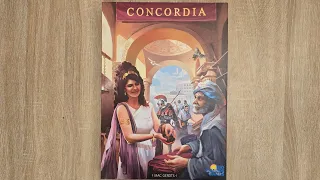 Concordia Board Game Unboxing #boardgameunboxing #boardgame #boardgamegeek