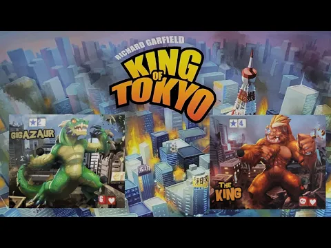 Board Game Archaeology #96 King of Tokyo