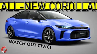 MAJOR REDESIGN! -- The All-New 2025 Toyota Corolla might be the Civic's Worst Nightmare!