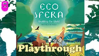 Ecosfera: Rewilding the World, Playthrough - Prototype version