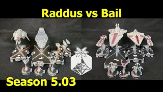 Star Wars Armada "Sudden Reinforcements" Raddus vs Bail - ION Radio Battle Report